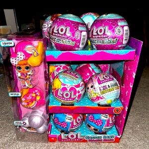 LOL SURPRISE MERMAIDS DOLLS BUNDLE W/DISPLAY BOX NEW &. SEALED